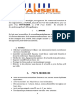 Recrutement D'un Controleur-Ouagadougou