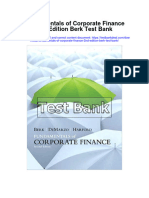 Instant Download Fundamentals of Corporate Finance 2nd Edition Berk Test Bank PDF Full Chapter