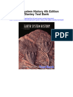 Instant Download Earth System History 4th Edition Stanley Test Bank PDF Full Chapter