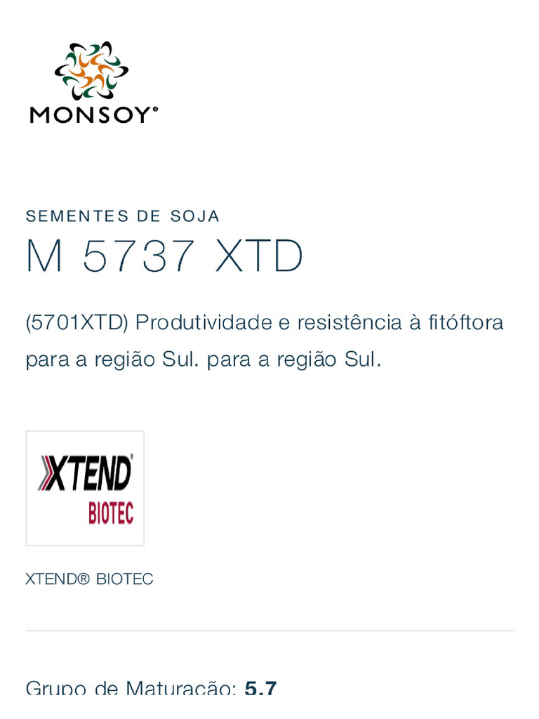 M 5737 XTD | PDF
