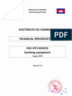 EDC DTS MV015 Earthing Equipment