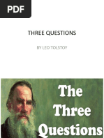 Three Questions