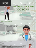 Code of Ethics For Doctors