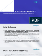Mengenal Assessment & Self Assessment GCG