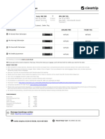 Cleartrip Flight Domestic E-Ticket