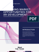Stream 2 Exploring Market Opportunities For XR Development