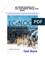 Instant Download Ecology Global Insights and Investigations 2nd Edition Stiling Test Bank PDF Full Chapter