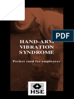 Hand Arm Vibration