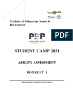 Language Ability Test Booklet 2021 Draft 3