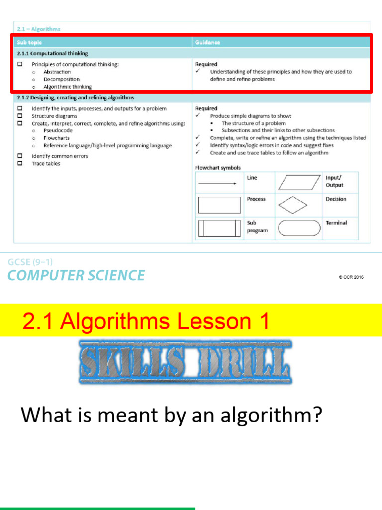 Key Steps in Computational Thinking | PDF | Algorithms | Optical ...