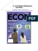 Instant Download Econ Micro 3 3rd Edition Mceachern Test Bank PDF Full Chapter