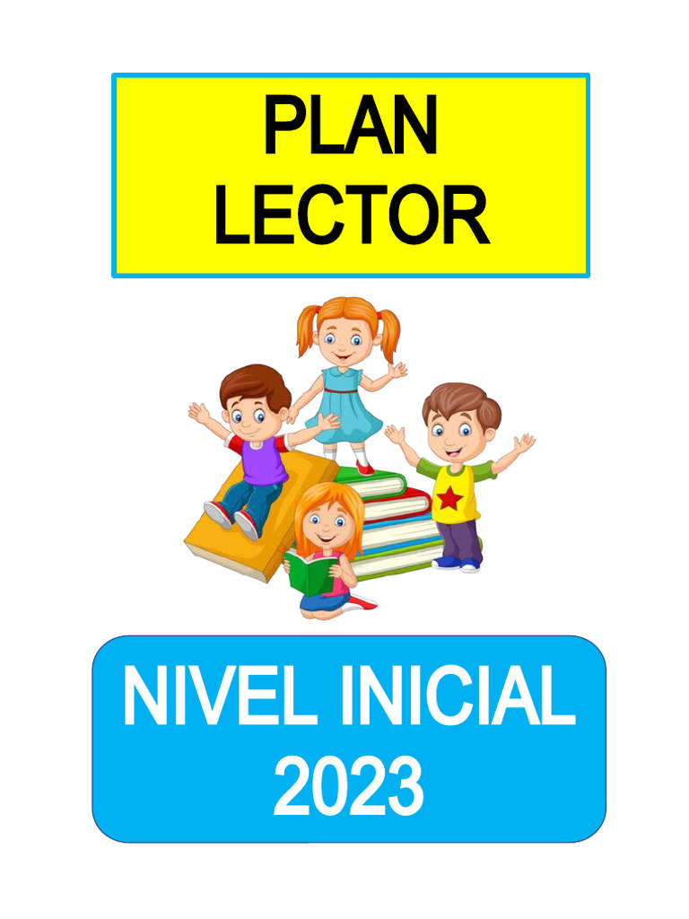 Plan Lector Animado 2023 para Inicial | PDF | Evaluación | Educación ...