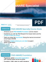 70291-5 PADI AWARE Specialty Lesson Guides