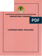 Laporan Hasil Evaluasi Ditjen PKTL Dan Penilaian Mandiri SAKIP BPKHTL Wilayah V Banjarbaru Tahun 2023
