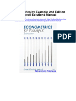 Instant Download Econometrics by Example 2nd Edition Gujarati Solutions Manual PDF Full Chapter