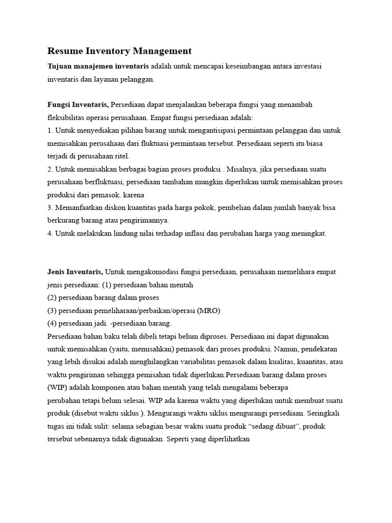 Resume Inventory Management PDF - 1727004195