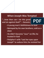 When Joseph Was Tempted