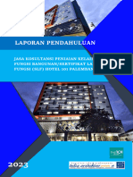 Laporan Pendahuluan SLF Hotel 101 Palembang