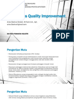 Continuous Quality Improvement 2022