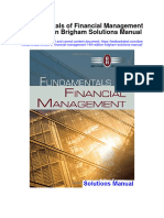 Instant Download Fundamentals of Financial Management 14th Edition Brigham Solutions Manual PDF Full Chapter