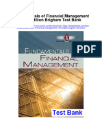 Instant Download Fundamentals of Financial Management 14th Edition Brigham Test Bank PDF Full Chapter