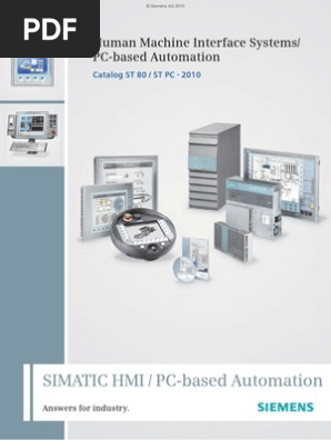 Simatic St80 STPC Complete English 2010 | PDF | Embedded System | Automation