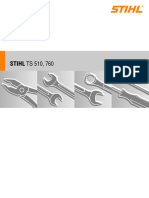 Stihl TS 510 Cut-Off Saw Service Repair Manual