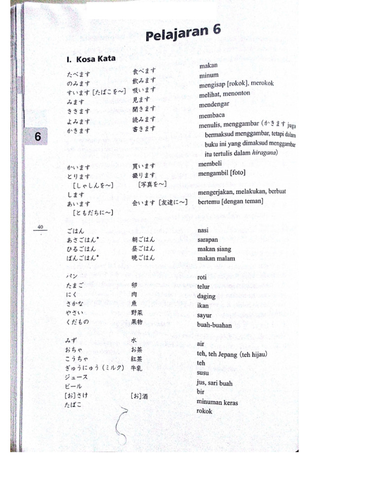 Kotoba Bab 6 Pdf Pdf