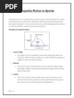 Physics of Sports