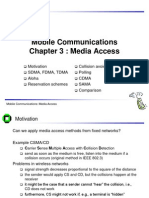 Mobile Communications Chapter 3: Media Access