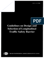 Guidelines On Design and Selection of Longitudinal Traffic Safety BarrierREAM 9-2006