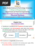 Chapter-4 Transformer