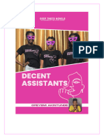 Decent Assistant by Opeyemi Akintunde 