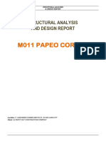 Structural Analysis and Design Report-M011 Papeo Corner