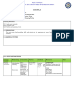 SESSION PLAN - Perform Painting Works