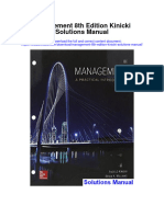 Instant Download Management 8th Edition Kinicki Solutions Manual PDF Full Chapter