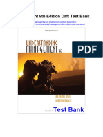 Instant Download Management 9th Edition Daft Test Bank PDF Full Chapter