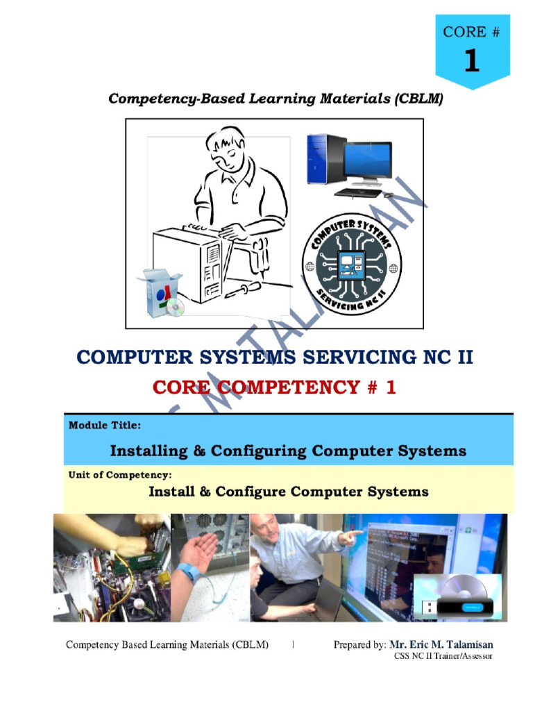 Core 1 Version 1 Installing Computer System and Networks | PDF