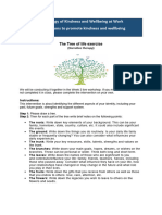 Interventions To Promote Kindness and Wellbeing Module - The Tree of Life Intervention Handout