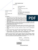 Surat Pernyataan PKD