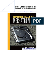Instant Download Fundamentals of Mechatronics 1st Edition Jouaneh Solutions Manual PDF Full Chapter