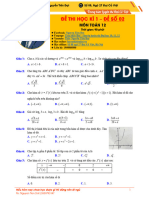 (TOÁN 12) ÔN THI HỌC KÌ 1 2023-2024 ĐỀ SỐ 2