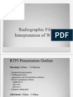 Radiographic Film Interpretation of Welds