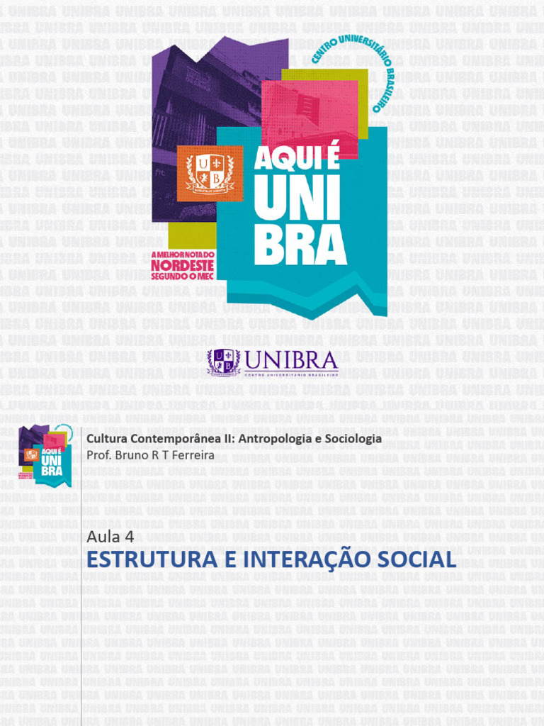 Estrutura e Interação Social na Sociedade | PDF | Status social ...