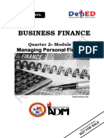 BusinessFinance12 Q2 Mod6 Managing-Personal-Finance V5