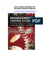 Instant Download Management Control Systems 4th Edition Merchant Solutions Manual PDF Full Chapter