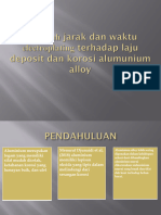 Pengaruh Jarak Dan Waktu Electroplating Terhadap Laju Deposit 1