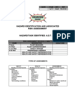 Hazard Identification and Associated Risk Assessment