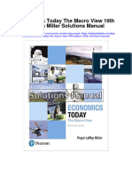 Instant Download Economics Today The Macro View 19th Edition Miller Solutions Manual PDF Full Chapter