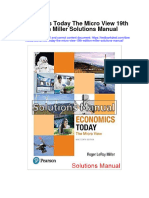 Instant Download Economics Today The Micro View 19th Edition Miller Solutions Manual PDF Full Chapter